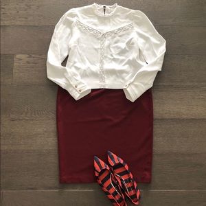 Women’s Vince Camuto  pencil Skirt sz Large